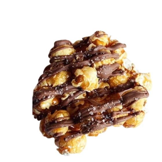 Salted Chocolate Caramel Popcorn