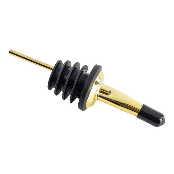 SpeedPourer with Cap, 4.25", Stainless Steel, Gold, Set of 2