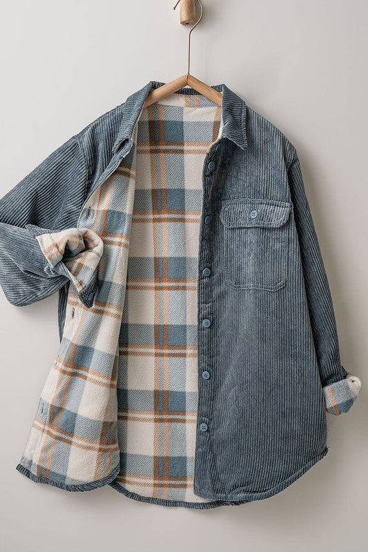 Loraine Reversible Shacket (4 color ways)