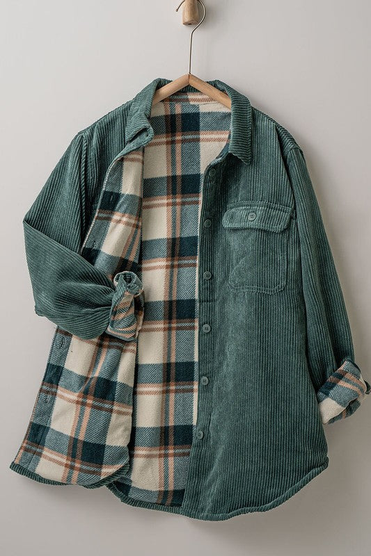 Loraine Reversible Shacket (4 color ways)