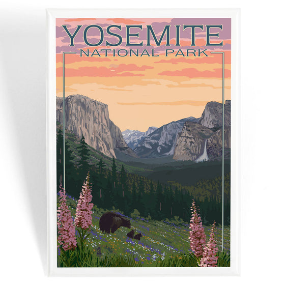 MAGNET Yosemite National Park, California Bears 2