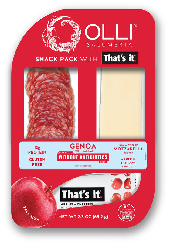 Olli That's It Genoa & Cherry Snack Pack