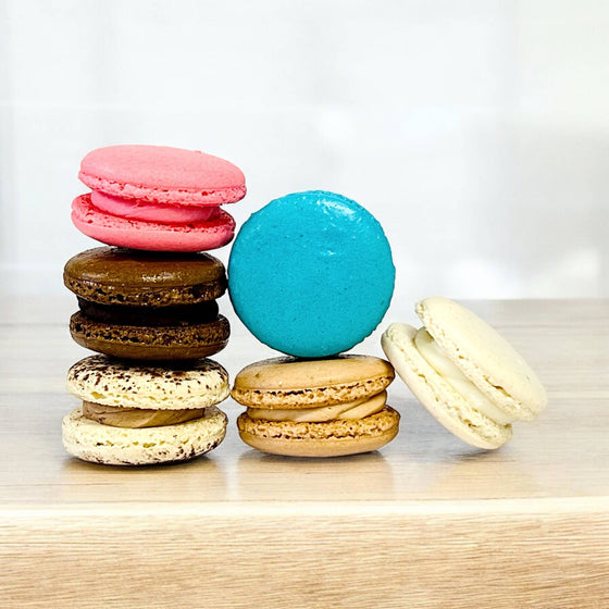 Private Label Assorted French Macarons - 6 Pack Set
