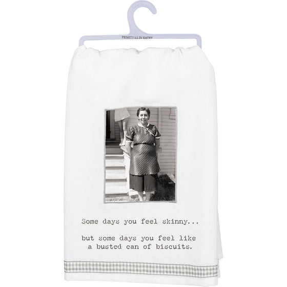 A Busted Can Of Biscuits Kitchen Towel