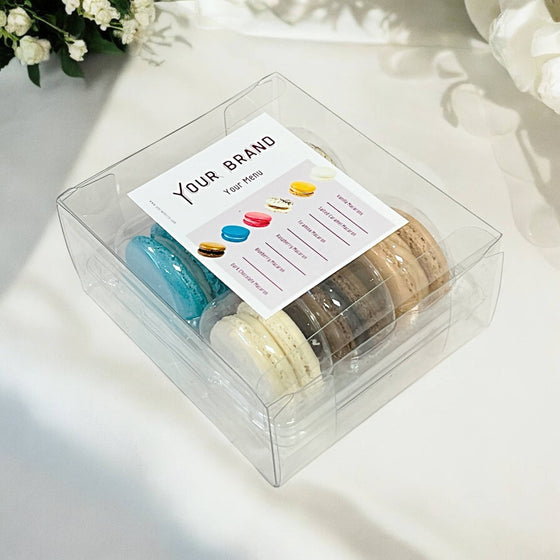 Private Label Assorted French Macarons - 6 Pack Set