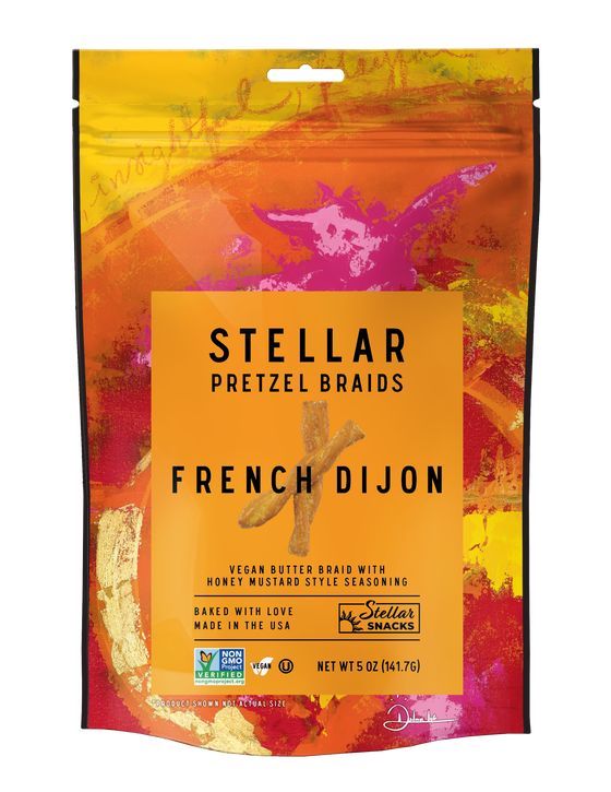 Stellar Pretzel Braids- French Dijon- 5oz