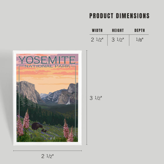 MAGNET Yosemite National Park, California Bears 2