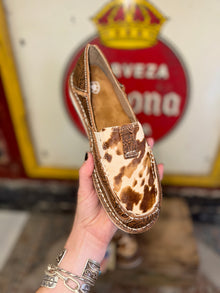  Tooled & Cow Print Ariat Cruiser
