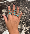 ****** PRE ORDER****** Initial Turquoise Rings