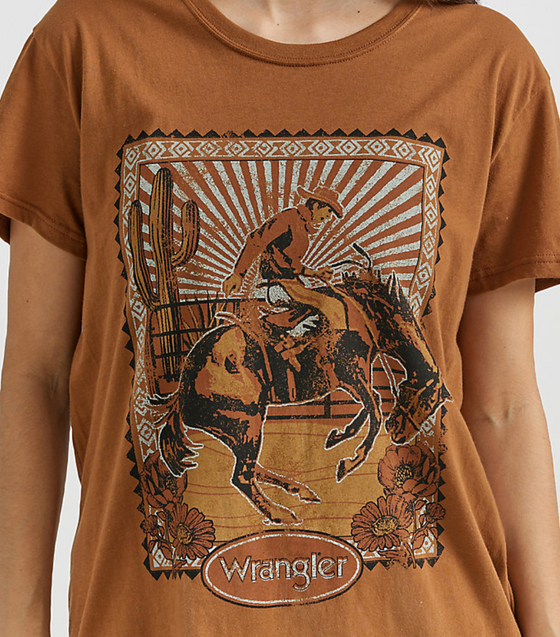 Wrangler Let er Buck Tee