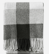 ECO-WISE WOOL FRINGED THROW
