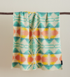 KNIT BABY BLANKET WITH BEANIE