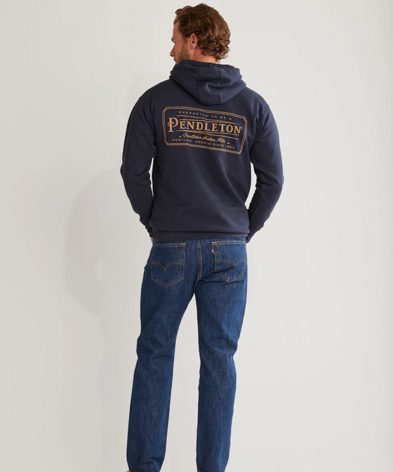 Pendleton Navy Heritage Hoodie