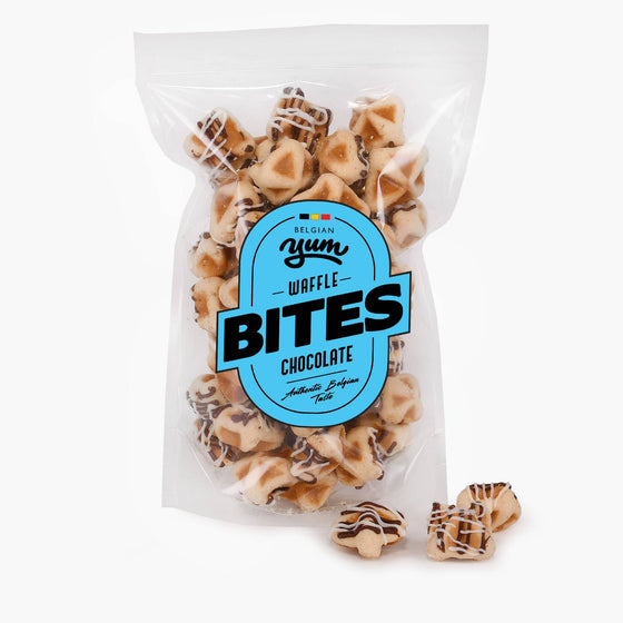 Belgian Waffle Bites 11oz  – Chocolate