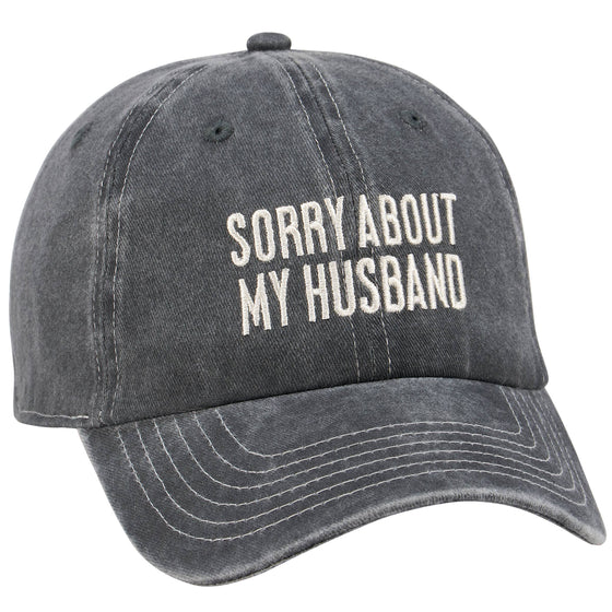 Sorry About My  Husband Baseball Cap