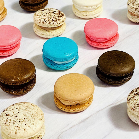 Private Label Assorted French Macarons - 6 Pack Set