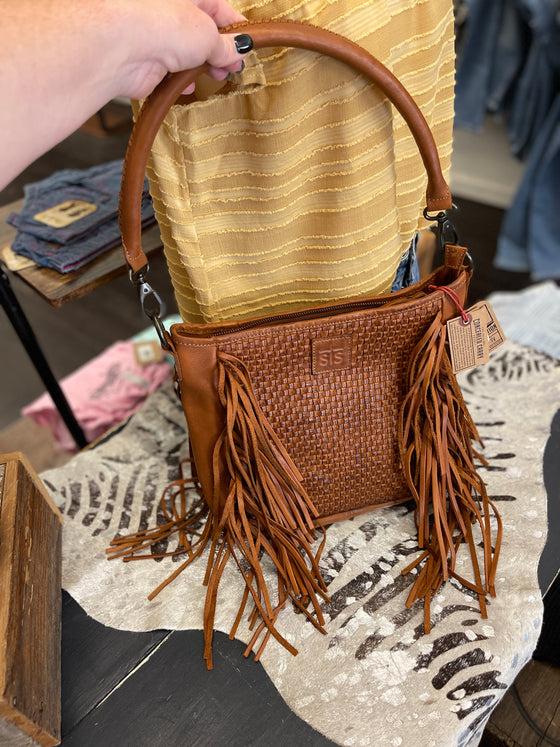 Sweet Grass Fringe Purse