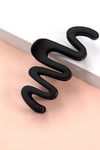 MATTE ZIGZAG HAIR CLAW CLIPS