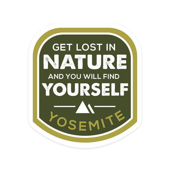 STICKER Yosemite National Park California Yosemite Lakes 2