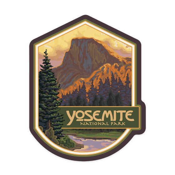 STICKER Yosemite National Park, California, Half Dome