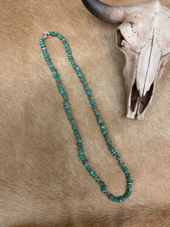 30" Baja Turquoise necklace