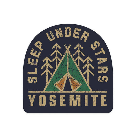 STICKER Yosemite National Park California Sleep Under Stars