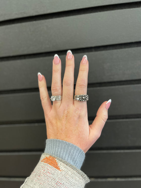 Meredith Silver & Pearl Ring