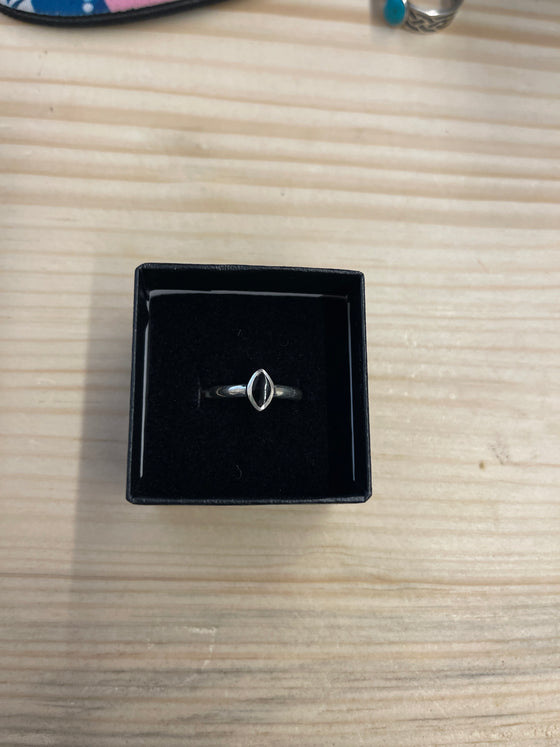 Onyx Stacking Ring