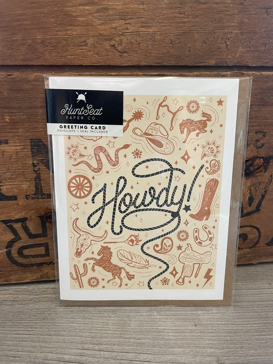 "Howdy" Card