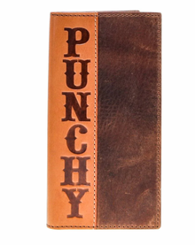  Bison Leather Punchy Wallet