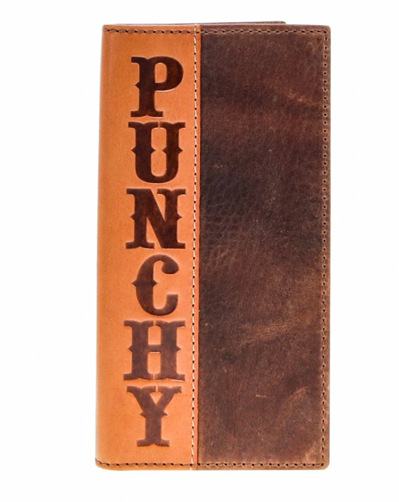 Bison Leather Punchy Wallet