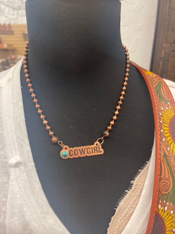 Copper Cowgirl Necklace